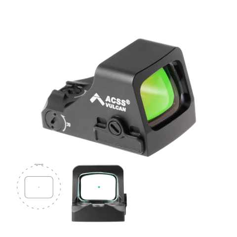 Green dot HE507K X2 ACSS Vulcan - Holosun - comprar online