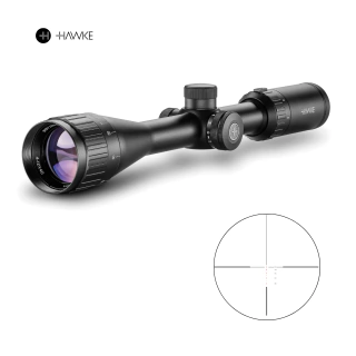 Luneta Vantage 4-12x40 SFP (p/ Rifle .22 WMR) 1/4 MOA - Hawke Optics COD 14242