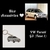 Chaveiro Artesanal VW Parati G3 (Fase 1 / Fase 2)