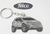 Chaveiro Artesanal Ford EcoSport 20/21 - Rico Acessórios