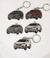 Chaveiro Artesanal Hyundai Santa Fé 2018 (Lanç.) - comprar online