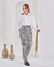 CALÇA DE CREPE ALFAIATARIA PIED POULE COM BOLSO FACA - comprar online