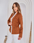 BLAZER DE NEOPRENE ALONGADO GOLA XALE na internet