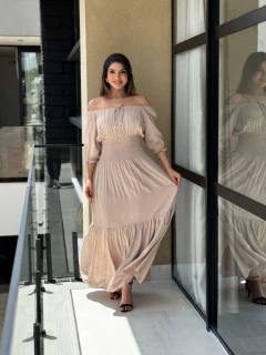 vestido longo lastex na cintura na internet