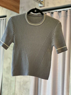 Blusa nervurada cores - comprar online