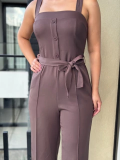 Macacão lastex atrás - comprar online