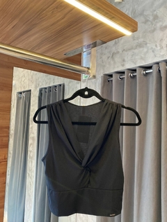 Blusa canelada nó frontal - comprar online