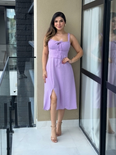 Vestido crepe com bojo - Yamada Fashion