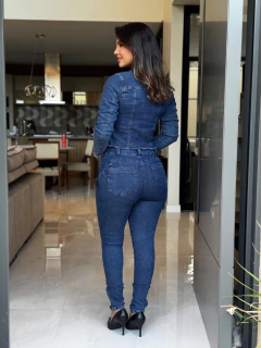 Imagem do Calça jeans skinny com elastano