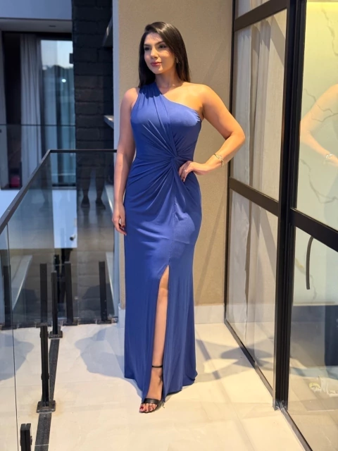 Vestido festa nó longo