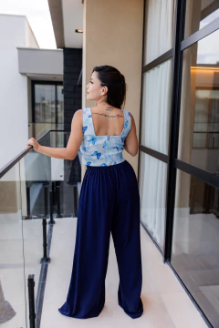 Cropped slim borboletas - comprar online