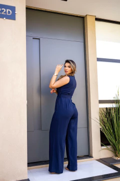 Macacão zíper cinto fivela na internet