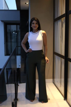 Blusa canelada malha fria - loja online