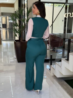 Imagem do Conjunto de calça e colete botão