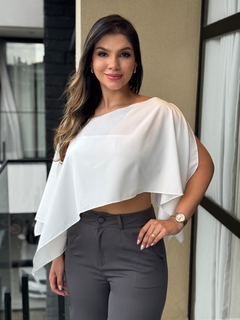 Blusa bata com top