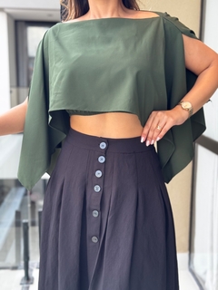 Blusa bata com top