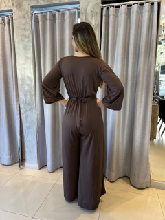 Macacão mangas fluity