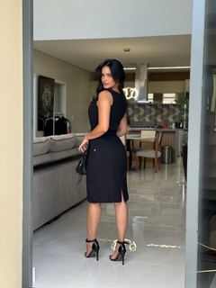 Imagem do Vestido tubinho gola u