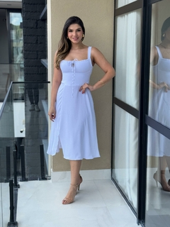 Vestido crepe com bojo - comprar online