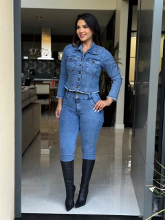 Calça jeans skinny com elastano - comprar online