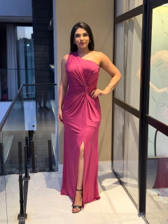 Vestido festa nó longo - loja online