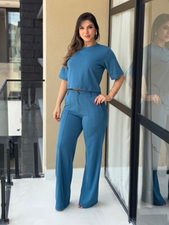 Conjunto ponto roma com calça na internet
