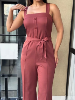 Macacão lastex atrás - loja online