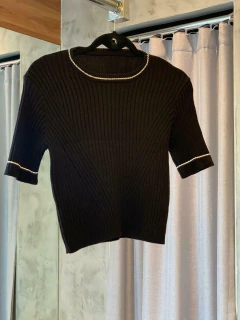 Blusa nervurada cores - Yamada Fashion