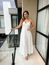 Vestido alça viscose magnetada