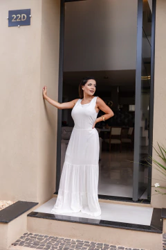 Vestido longo regata na internet