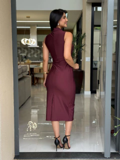 Vestido tubinho suplex