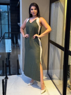 Imagem do Vestido com duas cores