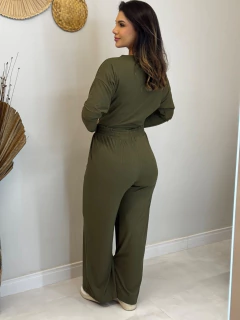 Conjunto malha canelada - comprar online