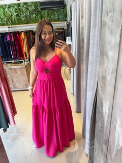 Vestido sedinha alça - Yamada Fashion