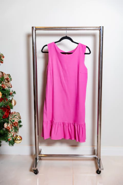 Vestido linho forrado - loja online