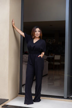 Macacão forrado lastex na cintura - comprar online