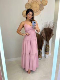 Vestido alça viscose magnetada - Yamada Fashion