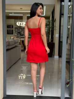 Vestido curto Alfaiataria