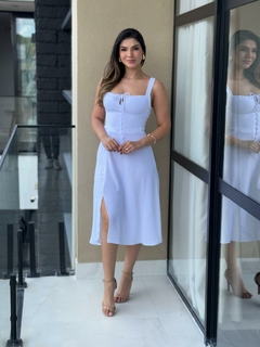Imagem do Vestido crepe com bojo