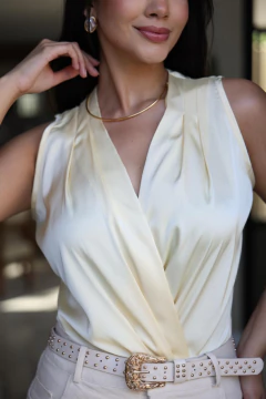 Body cetim decote na internet