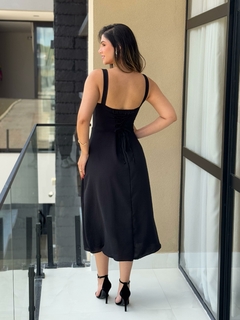 Vestido crepe com bojo - comprar online