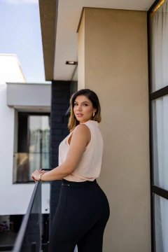 Blusa decote sem manga - Yamada Fashion