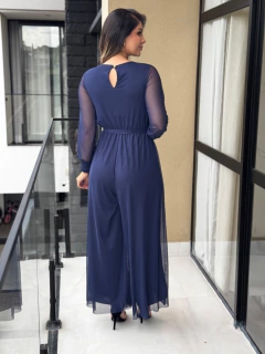 Macacão tule manga longa na internet