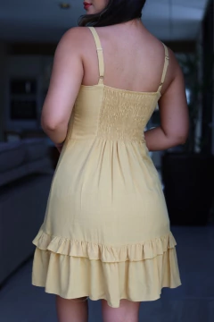 Vestido curto alça