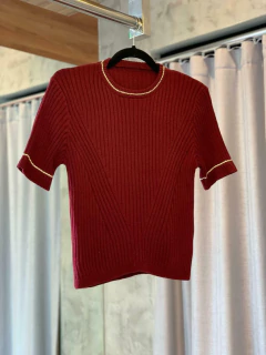 Blusa nervurada cores