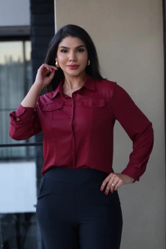 Camisa crepe de seda na internet