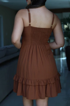 Vestido curto alça - comprar online