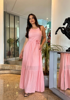 Vestido flor laise