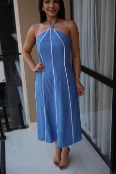 Vestido amarração - comprar online