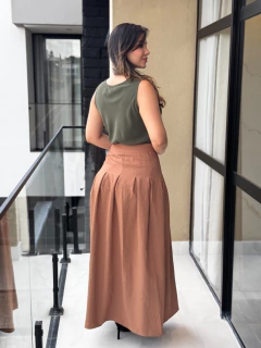 Saia longa botões - loja online